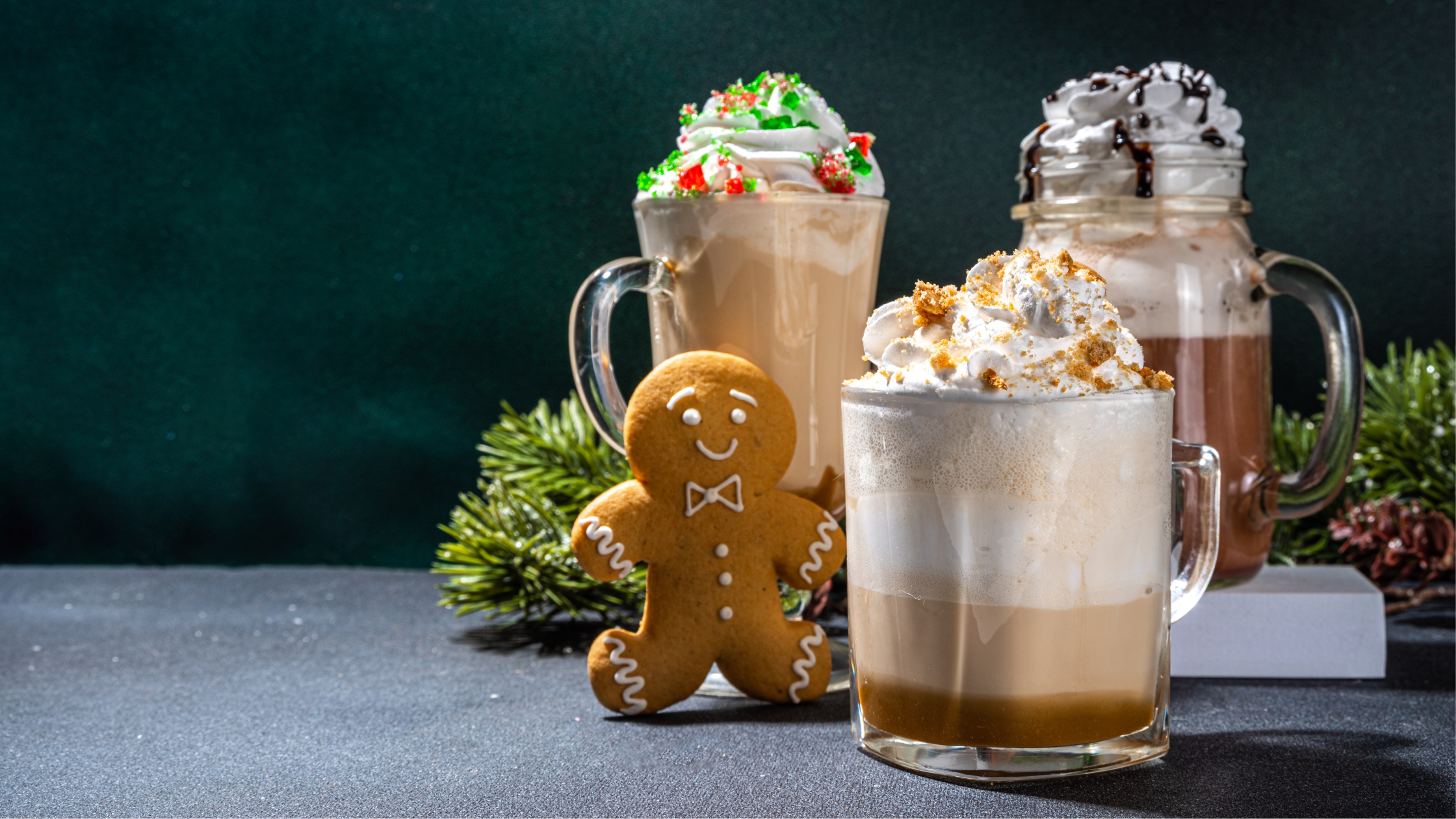 5 Cozy Christmas Drinks Using Zen Energy Green Tea & Coffee