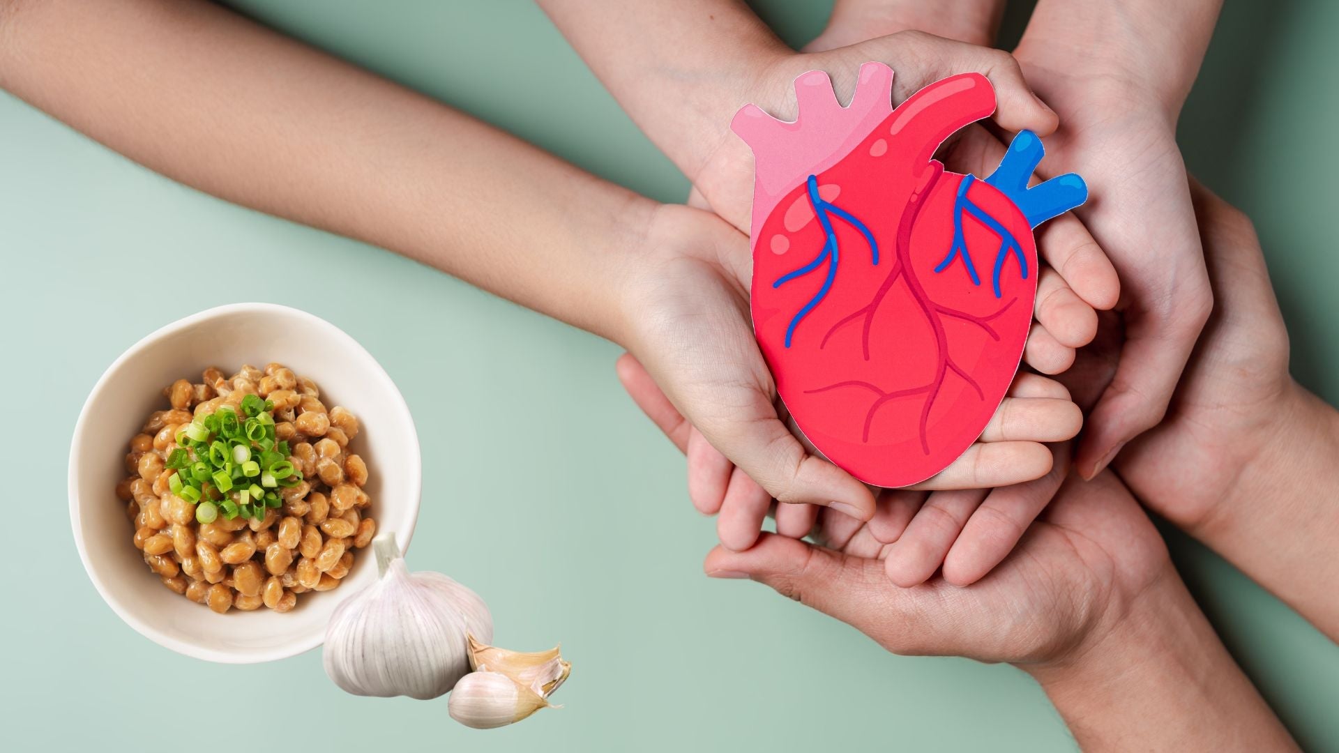 Natural Circulation Support: Nattokinase and Garlic for a Healthy Heart