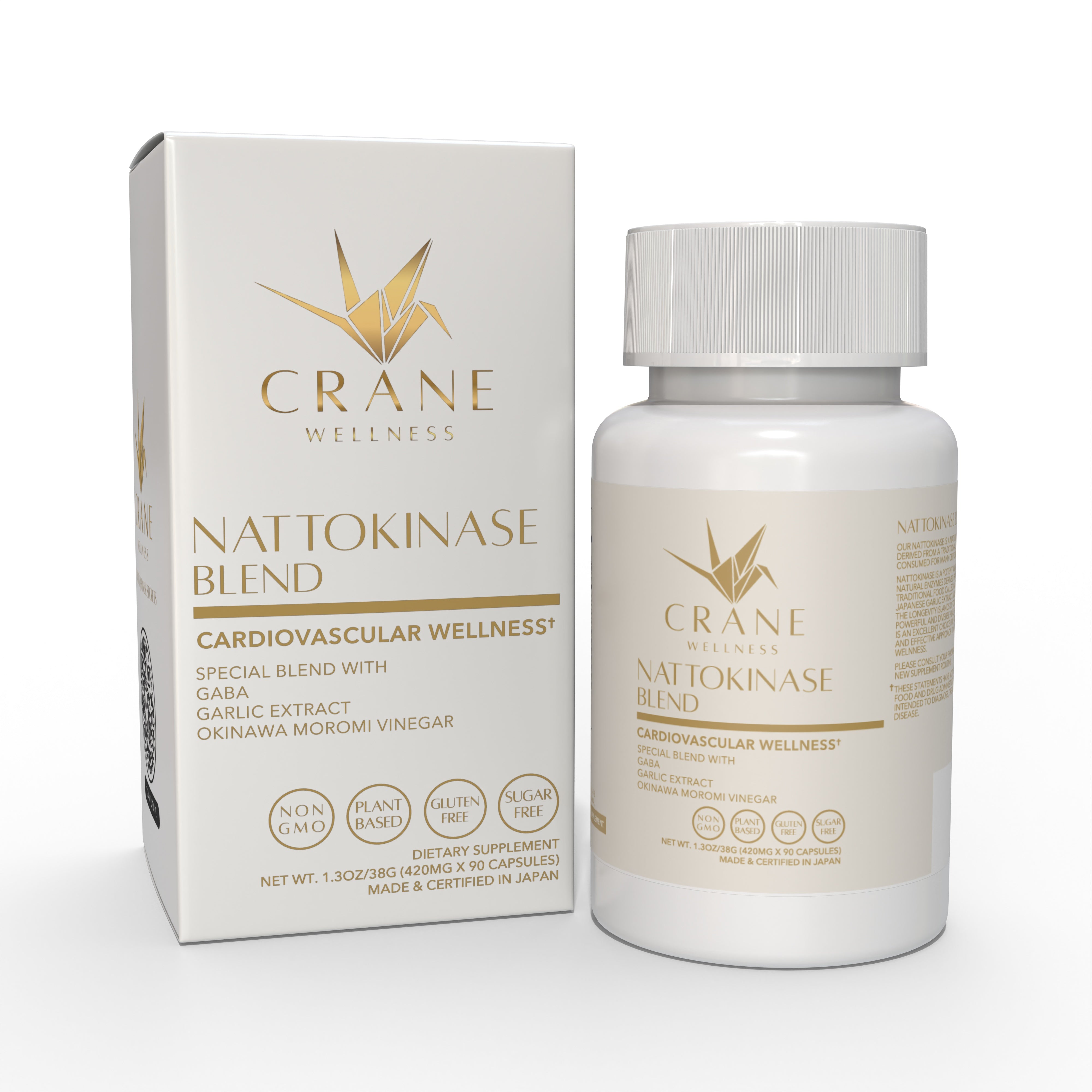 Nattokinase Blend - Capsule Supplements of 6,000FU