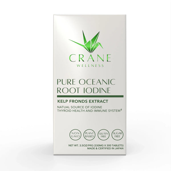 Pure Oceanic Root Iodine Kelp Root Tablets - Crane Wellness