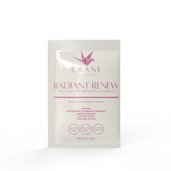 Radiant Renew Travel Size Pouches - Crane Wellness