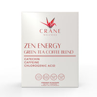 Thumbnail for Front of box of the Zen Energy Green Tea and Coffee Blend