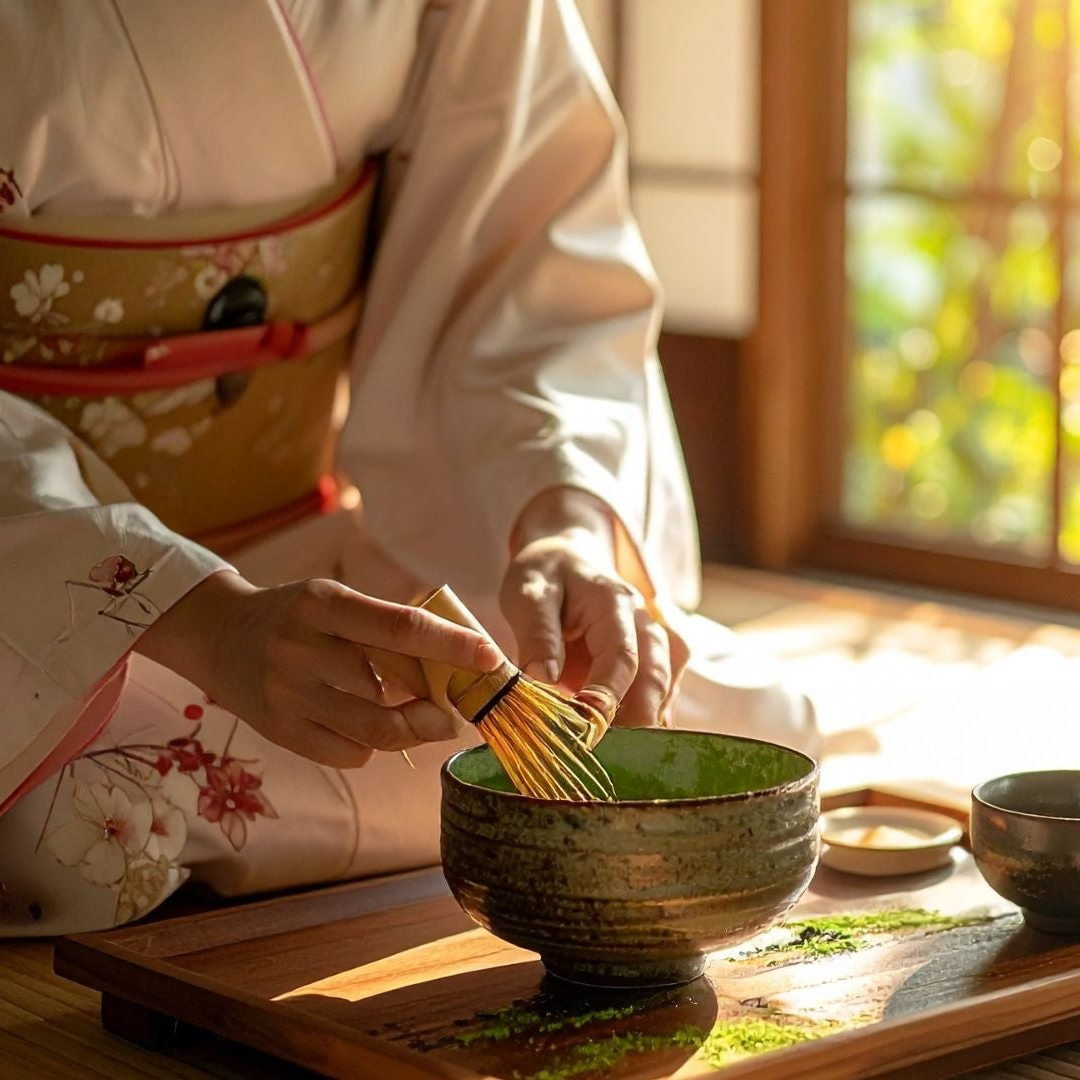 traditional japanese matcha tea ceremony