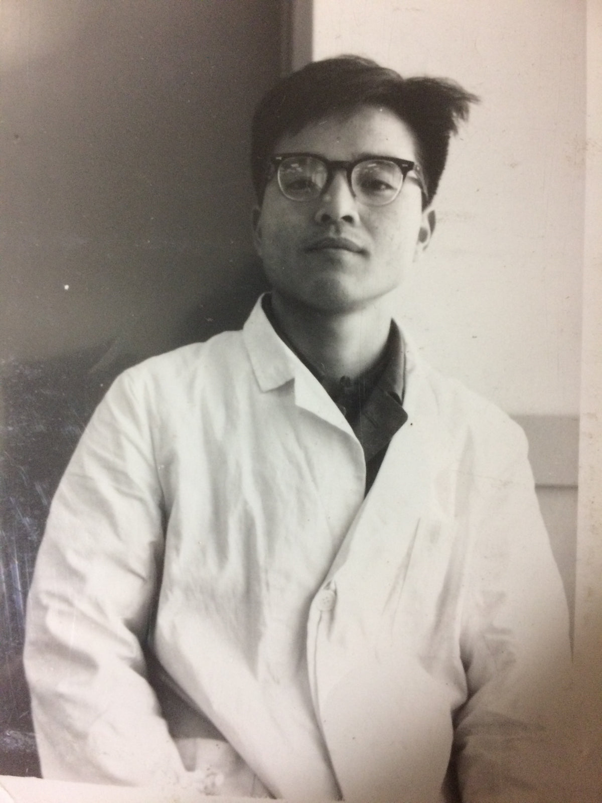 Fine Japan Founder Yoshimasa Sasaki in young days as scientist